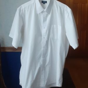 White half sleeve dress shirt